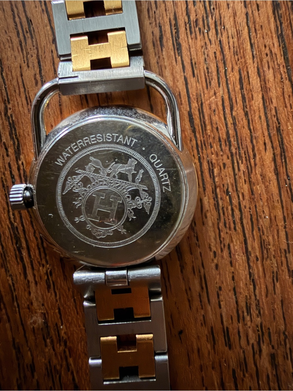Hermes Arceau Ladies Watch Two-Tone - Picture 5 of 6